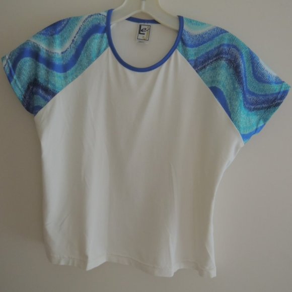 Ladies Top Size S by LEJ - Athletic All Sports Jersey Shirt $50 Value NEW - Picture 1 of 7